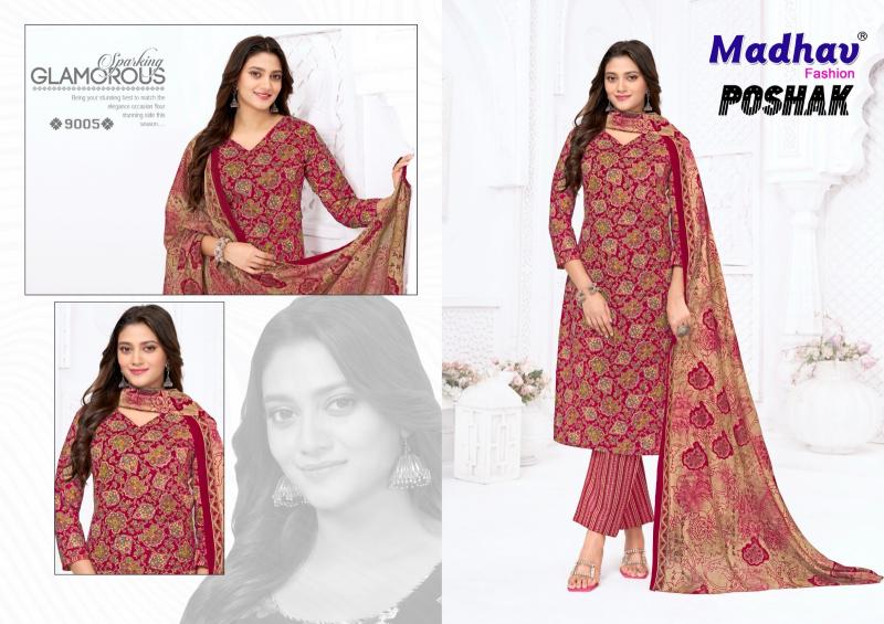 Madhav poshak vol 9 wholesale dress materials online chennai